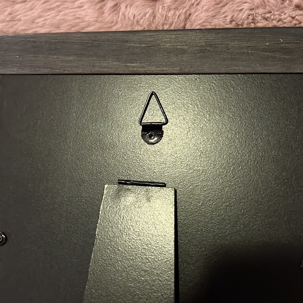 Set of 2 soft champagne gold framed rose photos white matte 10” x 10” square​​ - Picture 11 of 13